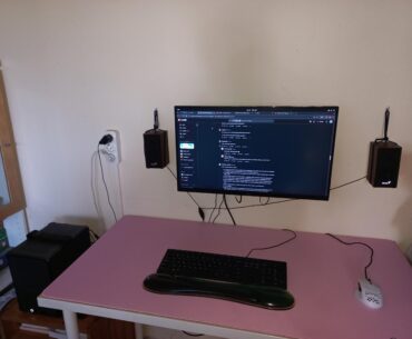 I kinda like big mousepads, and pink was on sale.