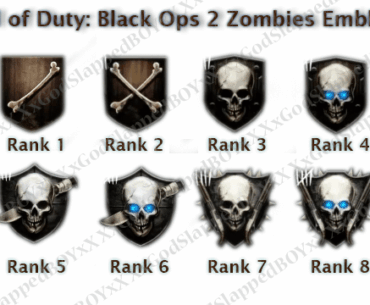 How did the ranks work in BO2 zombies?