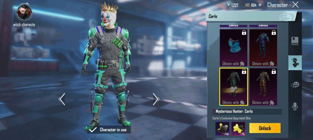 I have been opening crates every day for Carlo since 2019 and i still didnt got this green outfit