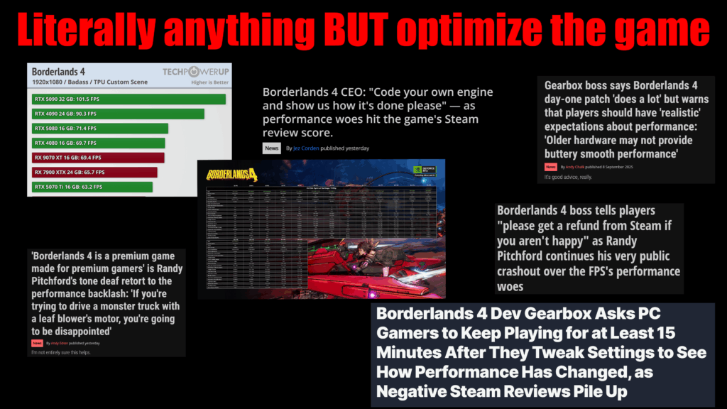 When are they going to stop with the BS? If you can't fix the game just shut up...