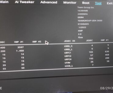 XMP file corrupted