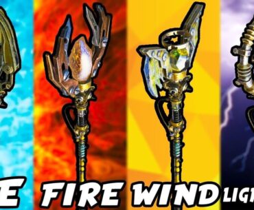 you get to choose ONE elemental upgrade set