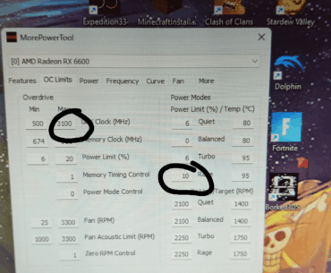 I don't understand why my gpu clock doesn't increase