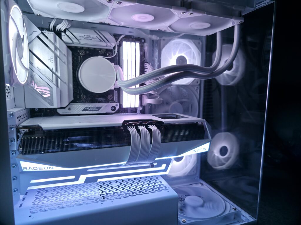 My dad said we'd build a pc when I turned 14. After he died i built this for him