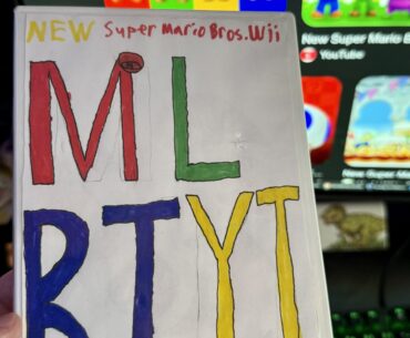 I bought a used copy of New Super Mario Bros Wii