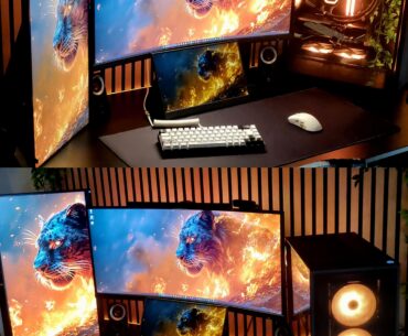 New PC & monitors