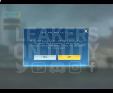 Ak47 will be replaced in 30 days.