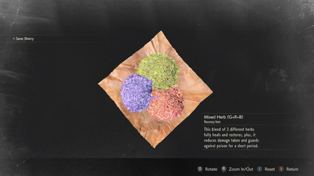 The Holy Trinity: Red Herb, Green Herb, Blue Herb.