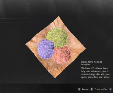 The Holy Trinity: Red Herb, Green Herb, Blue Herb.