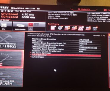 Manually setting PBO settings aren't affecting CPU speed and/or PBO settings are not applying?