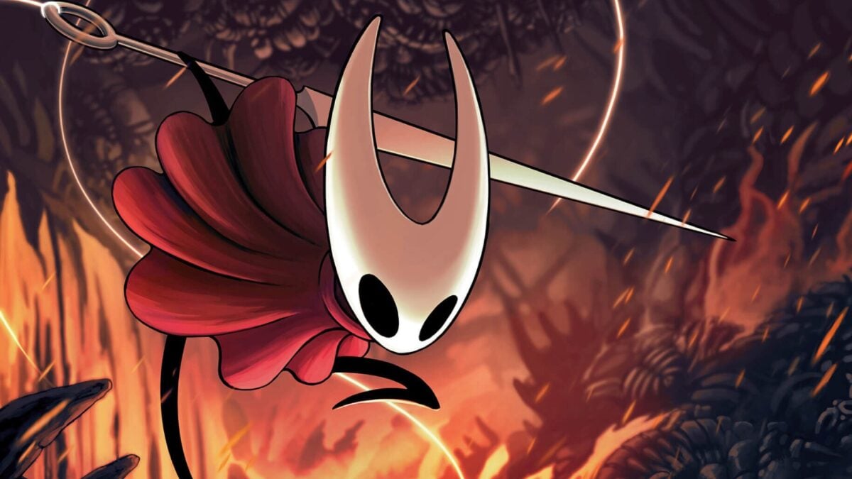 Silksong’s Platforming Has Players Rage Quitting The main character of Hollow Knight Silksong jumps into a fiery light.