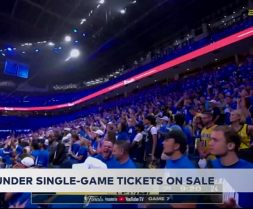 OKC Thunder single-game tickets officially on sale