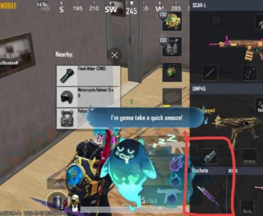 I cant touch that area becauz of that ghoul