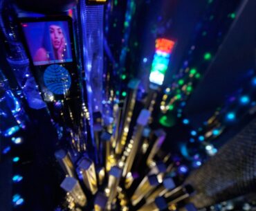 Rooftop Neon Nights—My Unfinished Office Diorama
