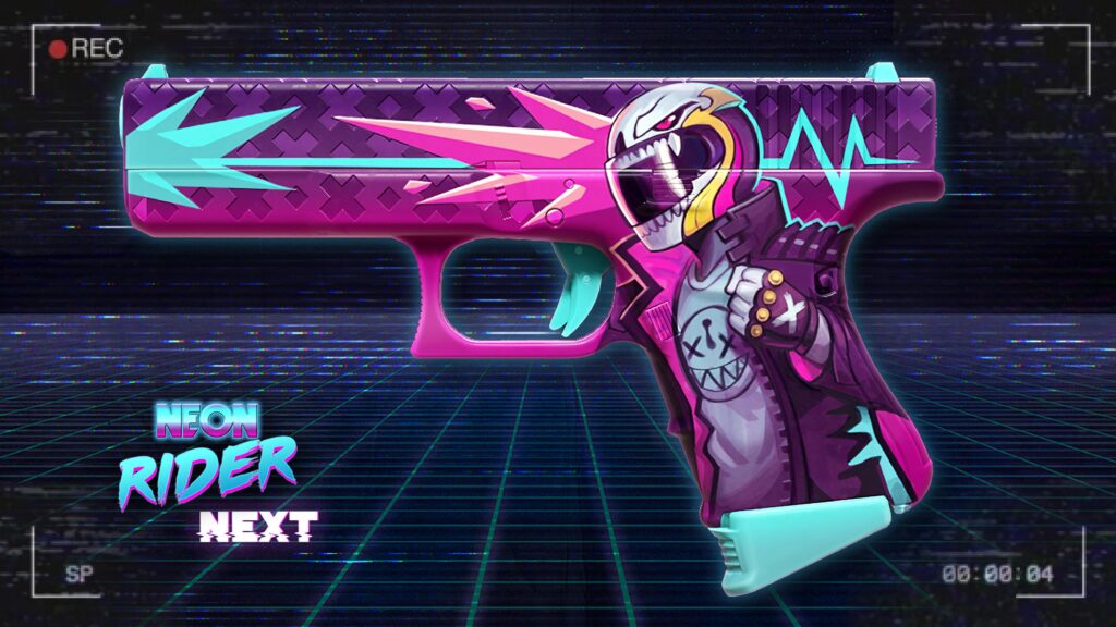 Just submitted our first ever Neon Rider skin for CS2! Hope you all like it.