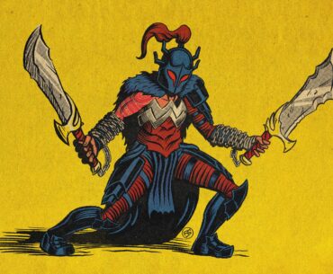 Remember when we were supposed to get a Wonder Woman video game? Thinking about that gave me the idea to give Absolute Wonder Woman the Blades of Chaos from God of War. Art by me