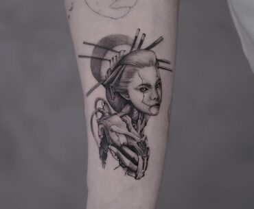 Custom cyberpunk Geisha by me https://www.instagram.com/jim.cornelio?igsh=azZua3Bxdmw4cWl3&utm_source=qr