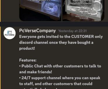 PcVerseCompany Pc's (5090 for £500)