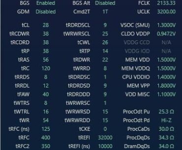 Ryzen 9700X Hynix A Die 6000 CL28 -> 6400 CL28 suggestions