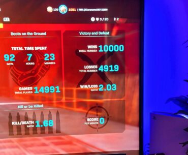 Reached 10,000 win ( only S&D )