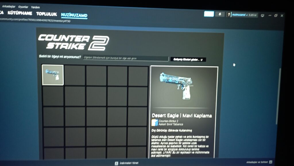 My first skin