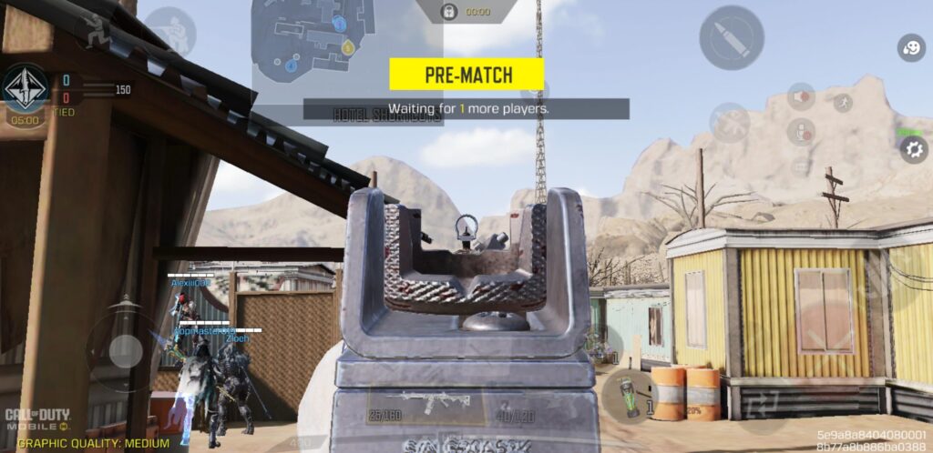 Iron Sights for the Asm-10 Turbulent Mayhem from the Ranked Festival Event