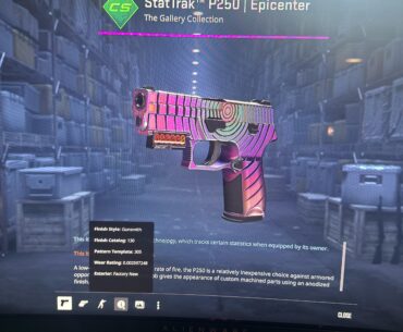 [PC] P250 | Epicenter FN ST 0.0025 Float
