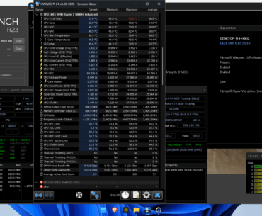 Low Cinebench R23 Score after Overclocking Dell G15 (Ryzen 7 5800H + RTX 3050 Ti) – Suggestions?