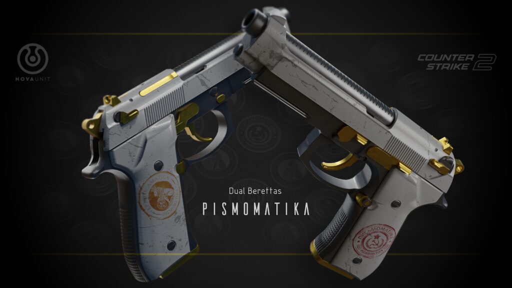 Found a detail on Inferno that inspired this skin [ Dual Berettas | Pismomatika. ]