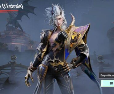 Ganhei o Traje X Dravion no sorteio diário de 10 UC