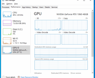I just got my new GeForce RTX 1060 48GB!!!