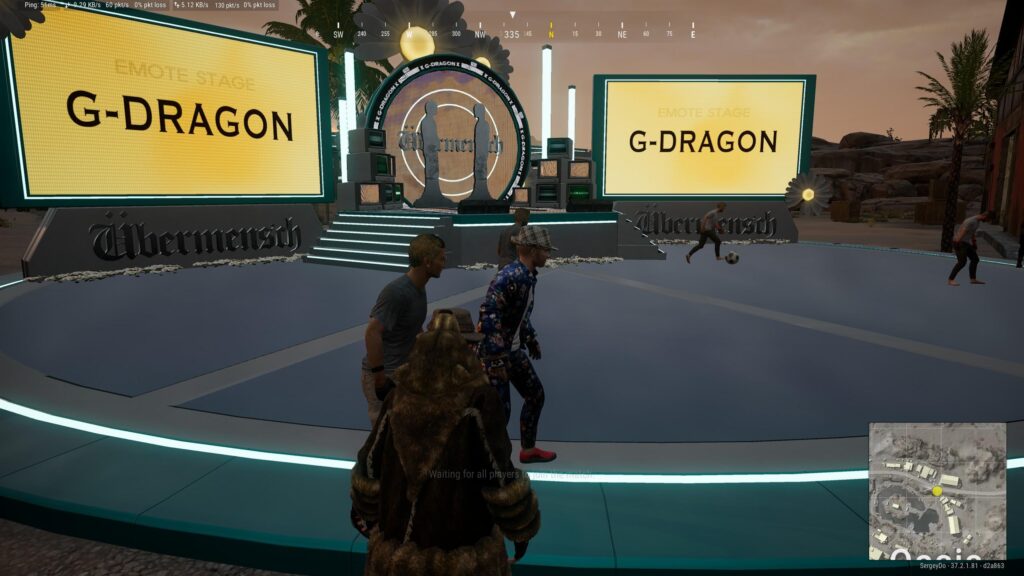 "Anybody?" - I haven't seen the stage used so far