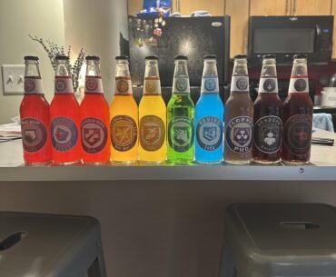 My attempt at homemade perk bottles!