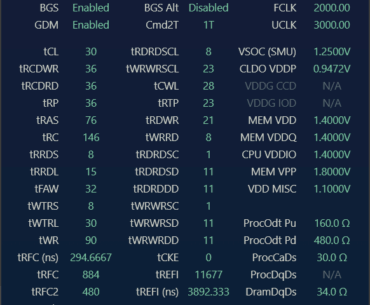 Tightening timings on CMH64GX5M2M6000Z30?