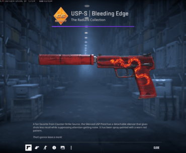 Bleeding "snek" edge USP