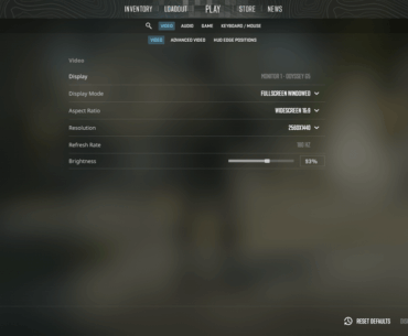 9800x3d 5.450 9070xt CS2 benchmark tool @ medium settings no up-scaling