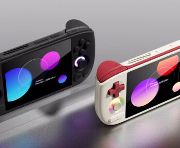AYANEO Pocket AIR Mini Black and White product render