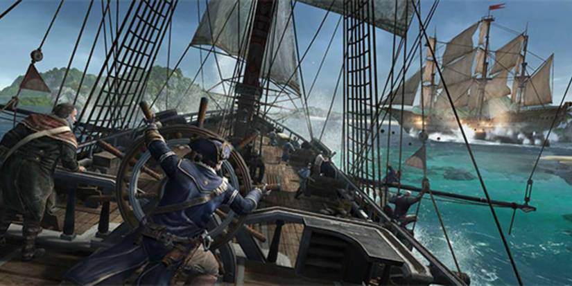 Ship combat in Assassin's Creed IV Black Flag