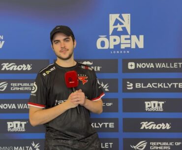 broky at BLAST Open London:  "I had a stressful, stressful half a year. We didn’t do good in the results. So coming back to the team, I started working out and eating healthier."