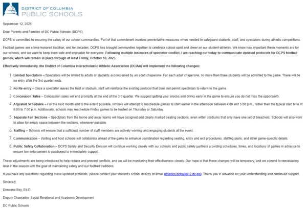 screenshot of a letter
