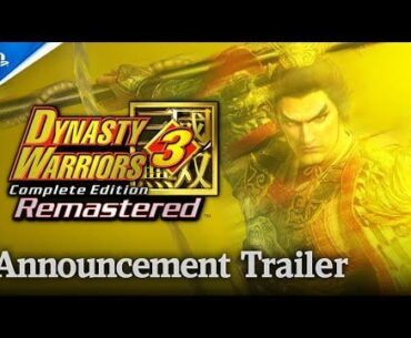 Dynasty Warriors 3: Complete Edition Remastered - Announcement Trailer | PS5 Games