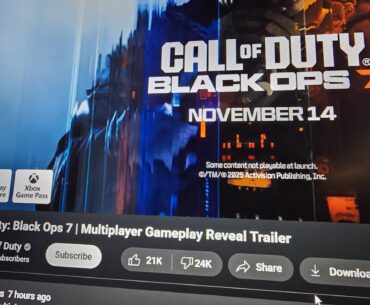 Call of Duty Black Ops 7 multiplayer reveal trailer