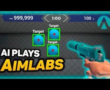 I Trained an AI to destroy Aimlabs.. It Worked Too Well