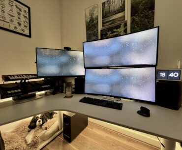 WFH and Racing Battlestations