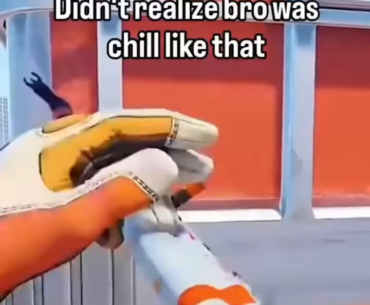 He's just a chill guy