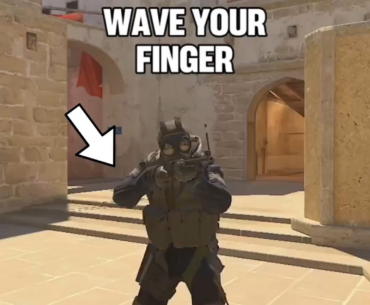 Wave your finger in time with the beat