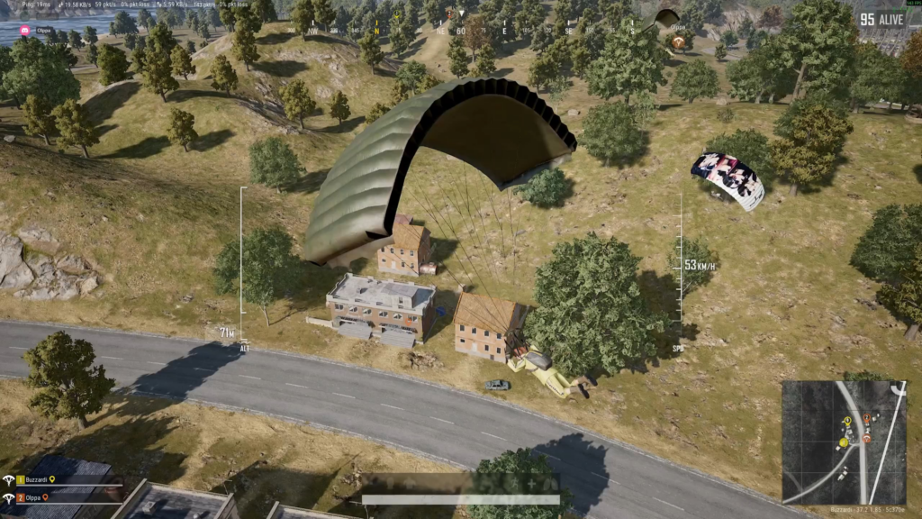 Judging from where the first guy was looking at, they might have an interest towards the death cam