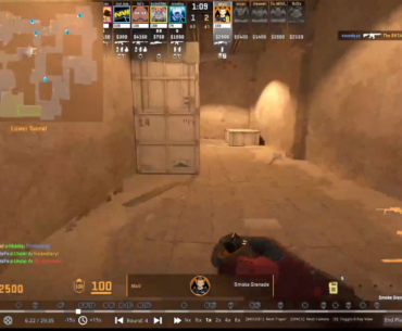 1v5 ACE Clutch on Dust2 (LEM Elo)