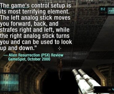 Alien Resurrection (PS1), the first game to use modern FPS controls - Gamespot Review