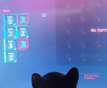She loves the menu cursor